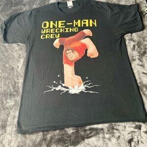 Disney wreck it ralph 2 wrecking crew graphic shirt